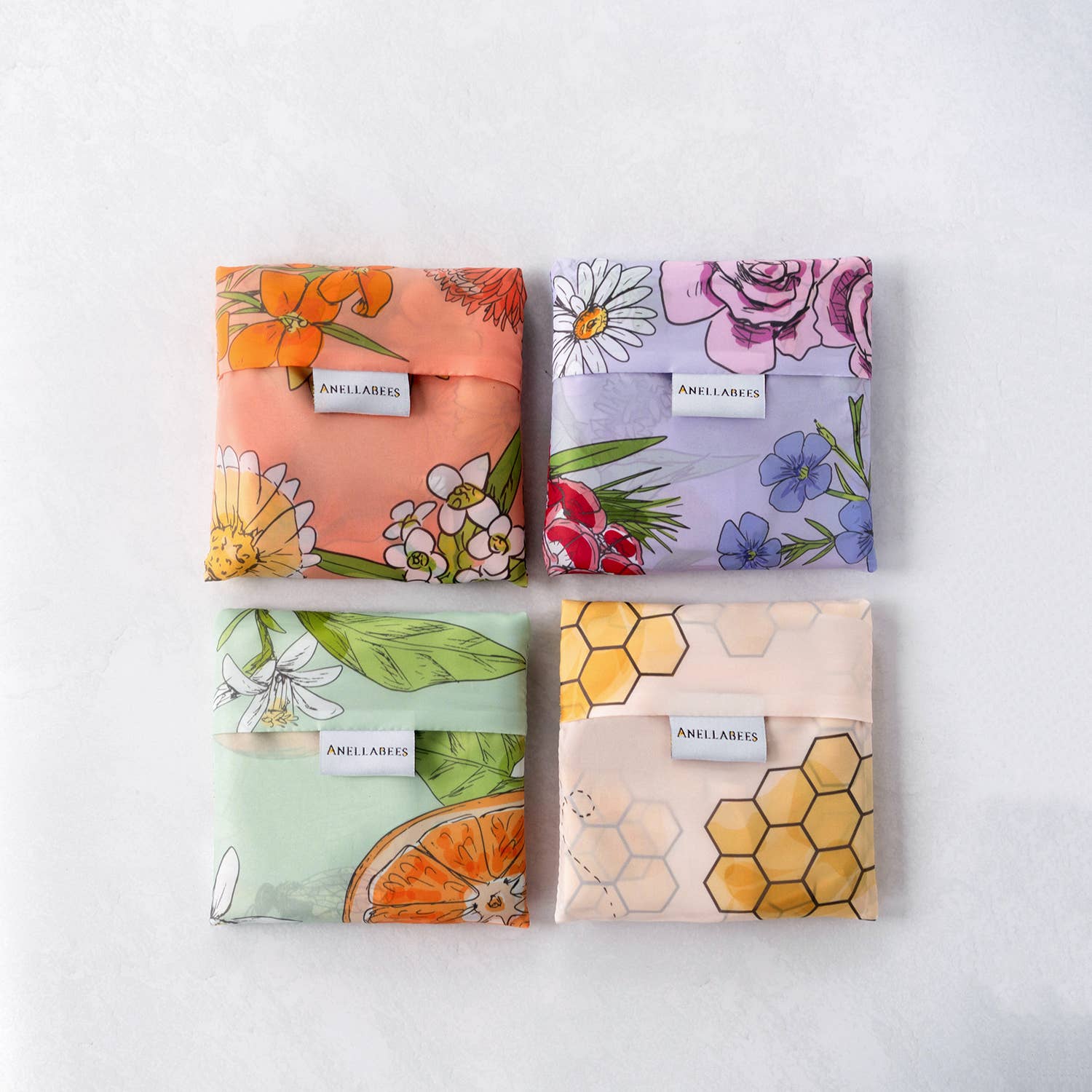 Honeybees + Comb Tote Bag