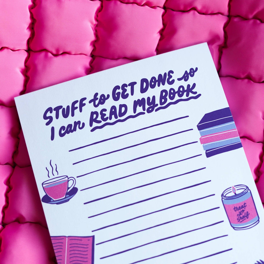 Read My Book Notepad