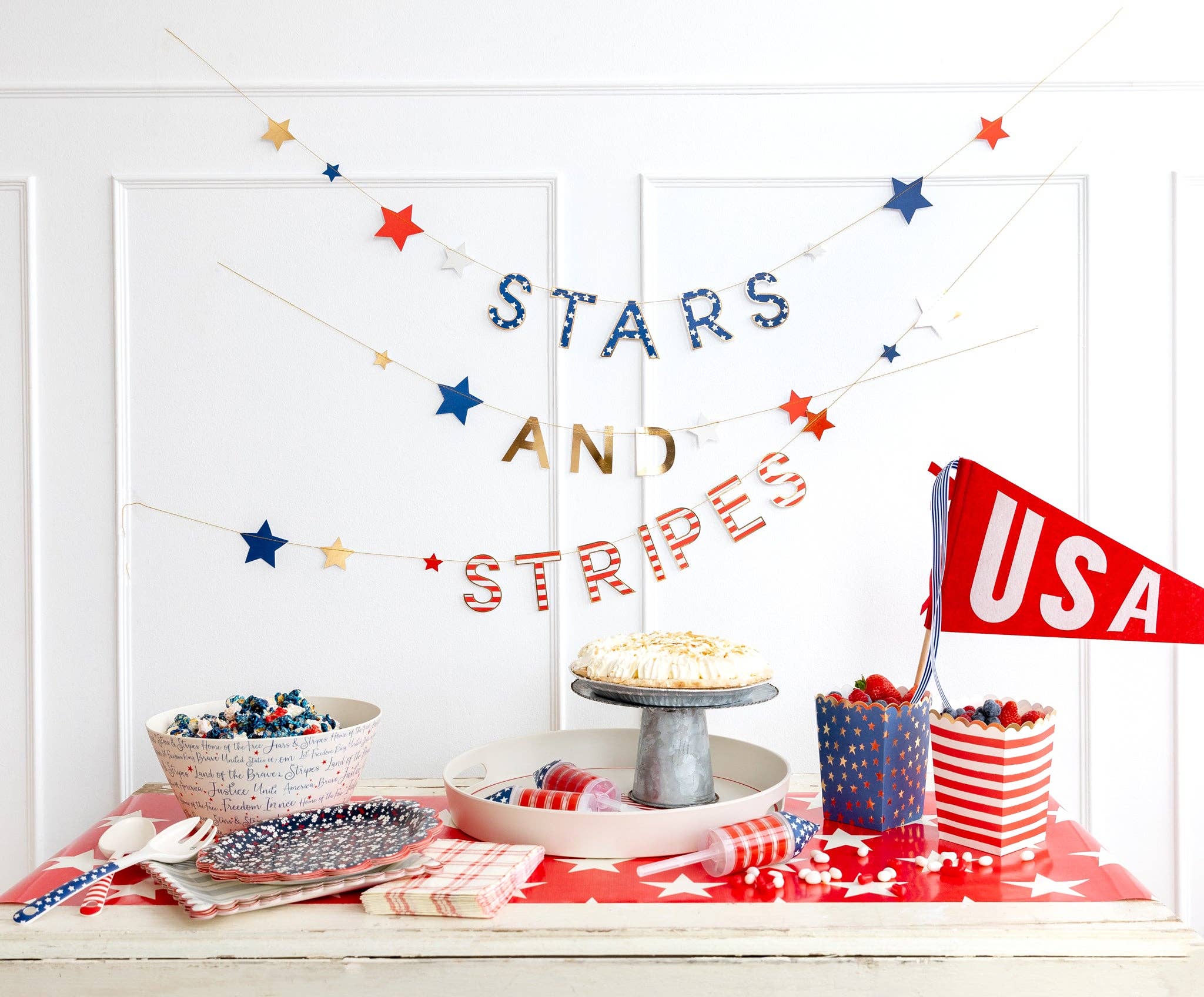Decorative setup with &