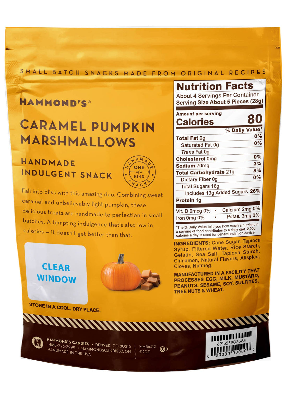Caramel Pumpkin Marshmallows