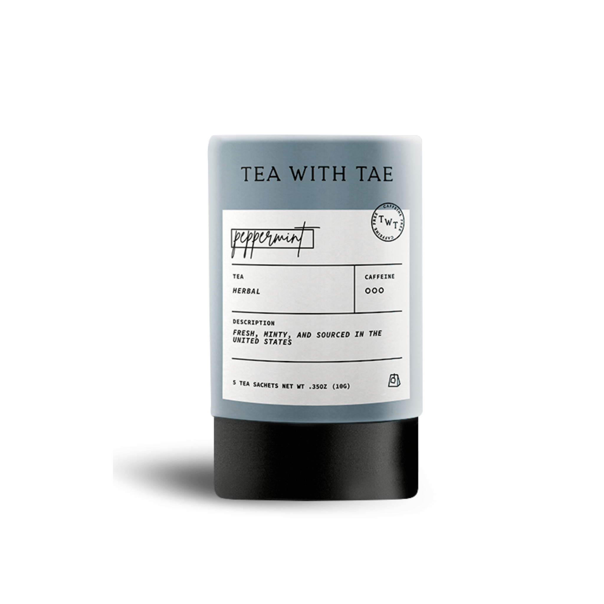 Peppermint Herbal Mini Tea Tube