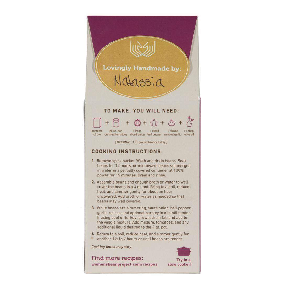 Old Fashioned Mild Chili Mix