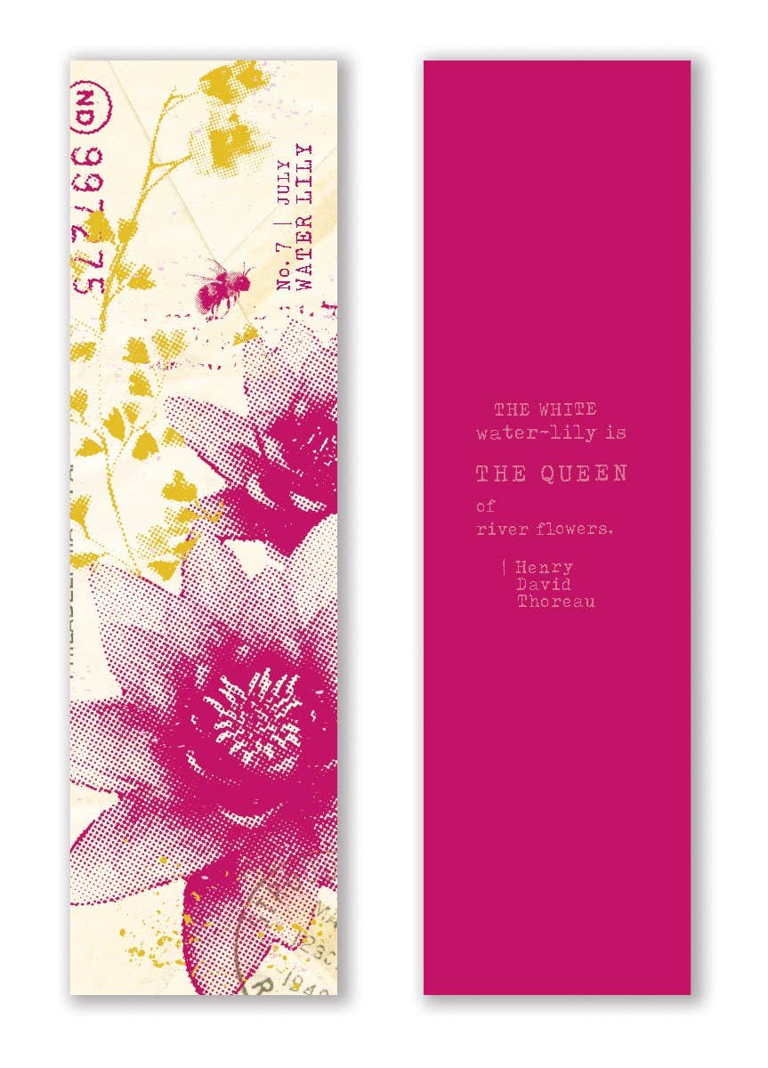 Mark the Year Bookmark Box (A Floral Bookmark for Each Month)