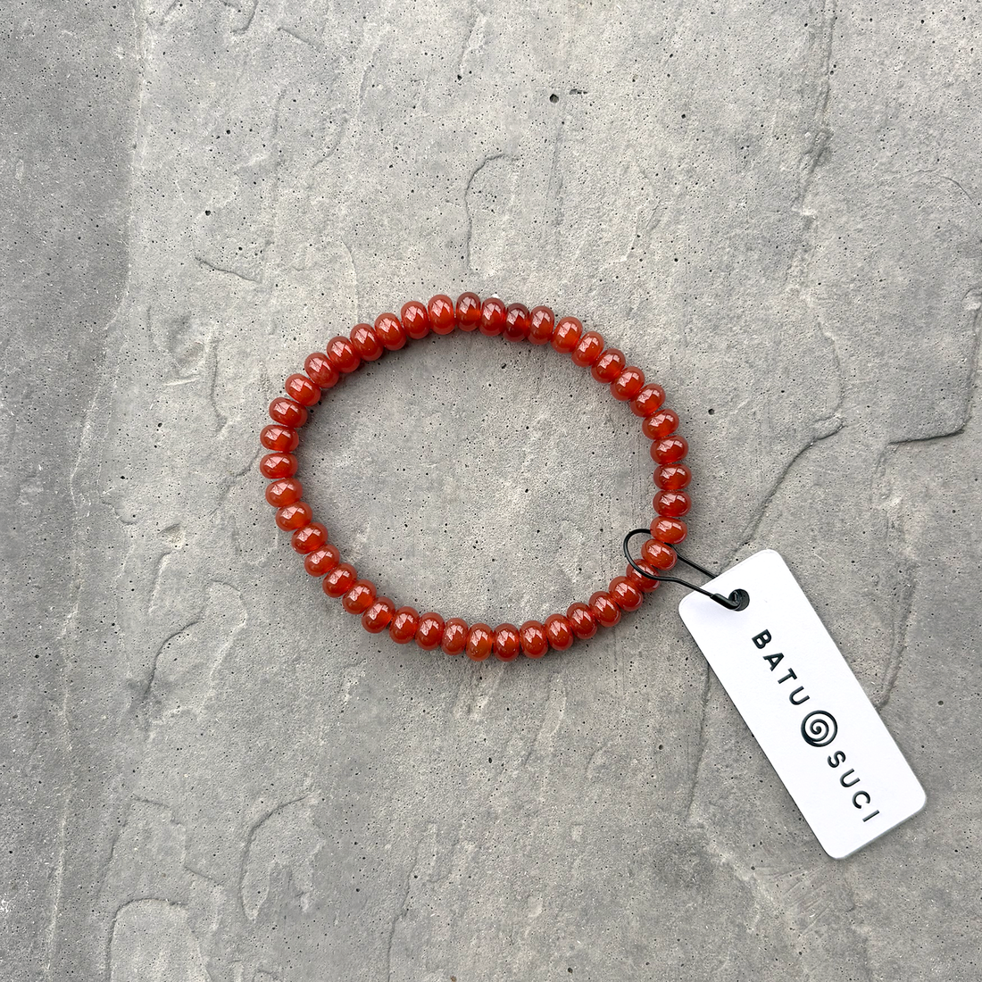 Carnelian Gemstone Bracelet