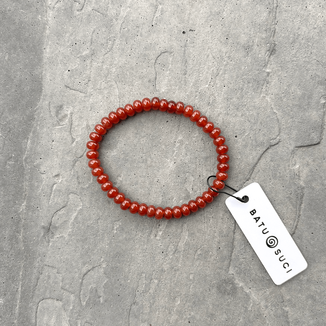 Carnelian Gemstone Bracelet