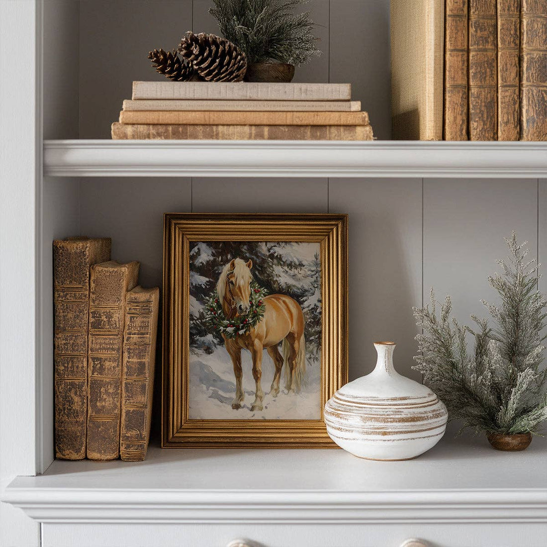 Mare in the Snow Art Print