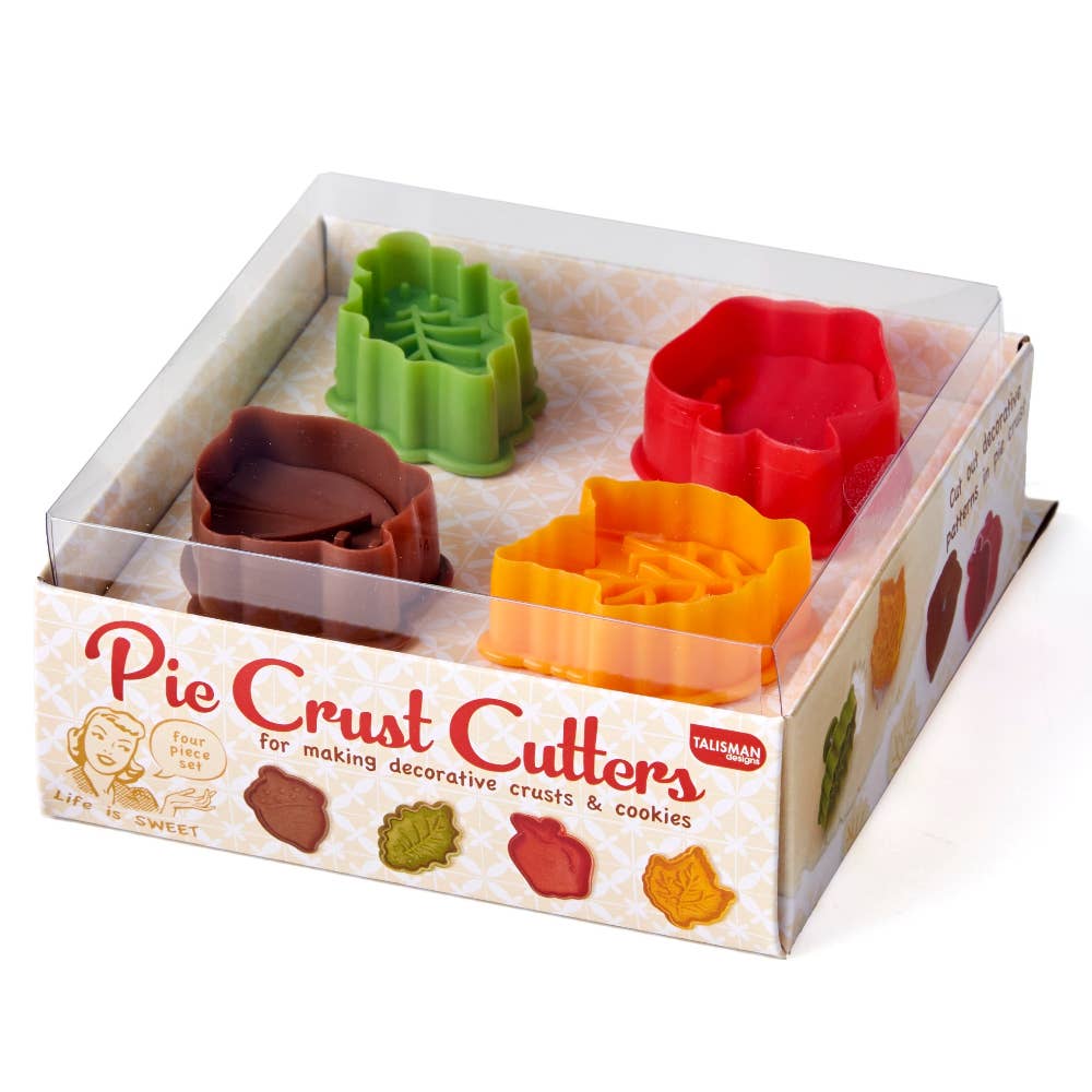 Fall Pie Crust Cutters - Set of 4