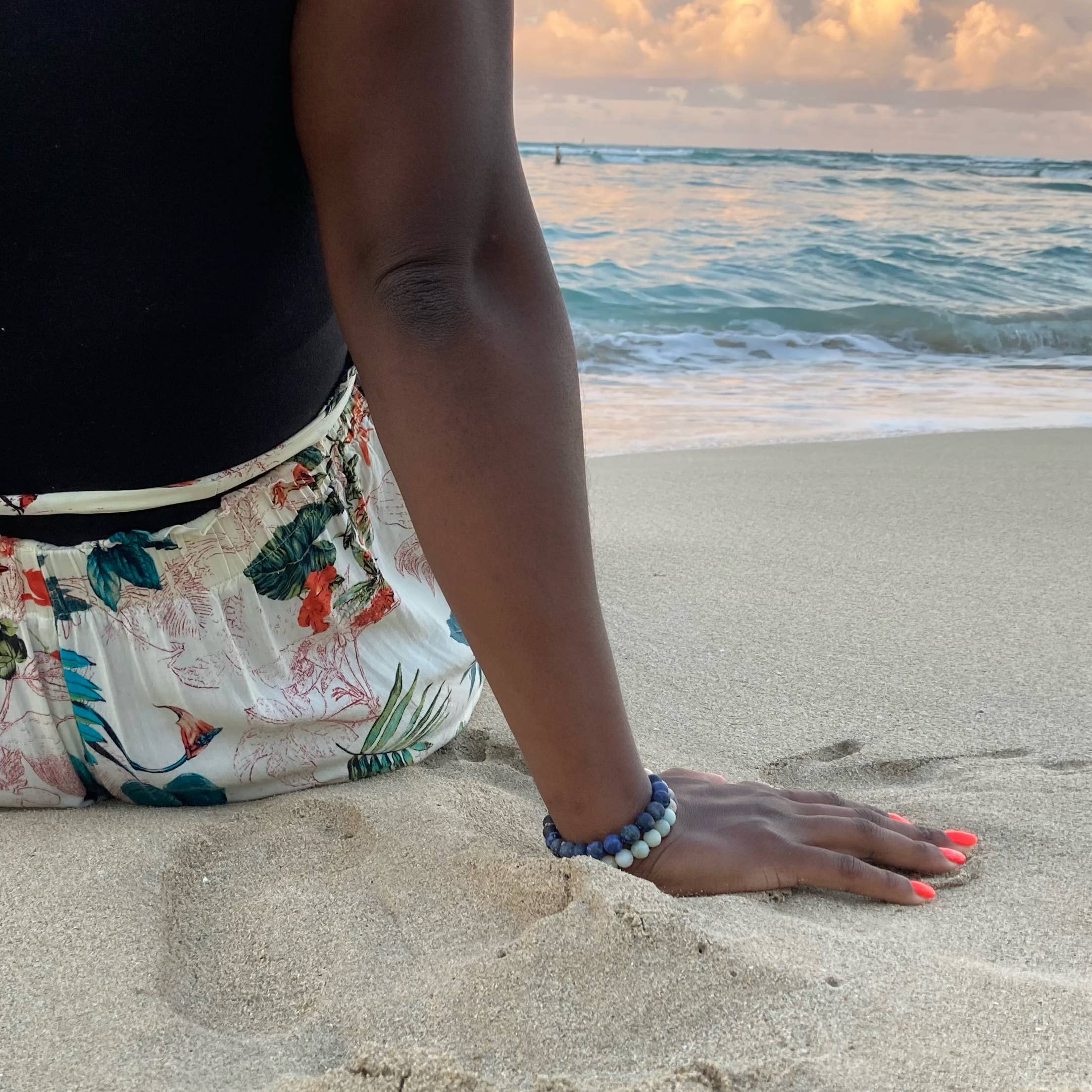 You Got This Sodalite Diffuser Bracelet