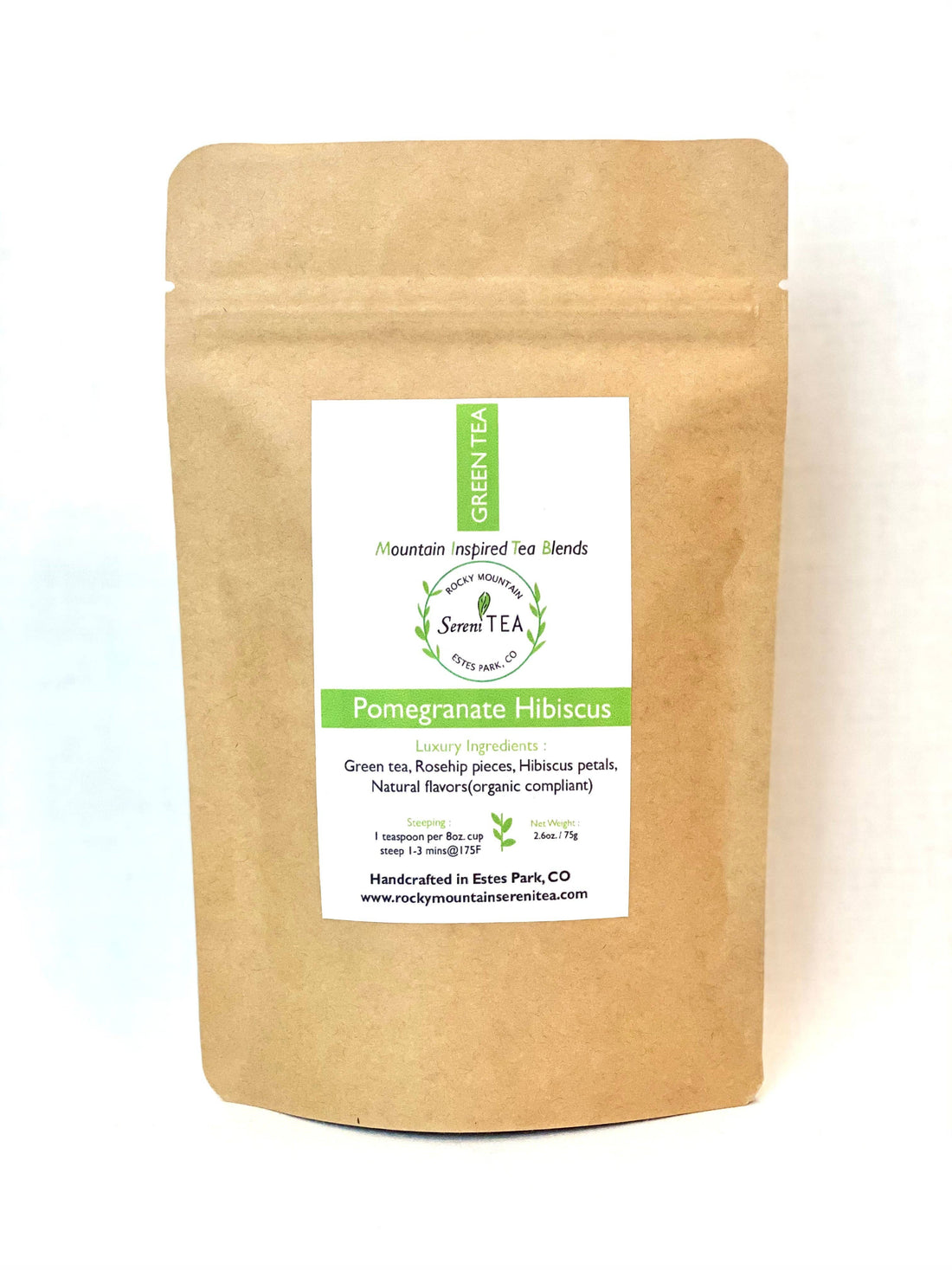 Pomegranate Hibiscus Loose Leaf Tea