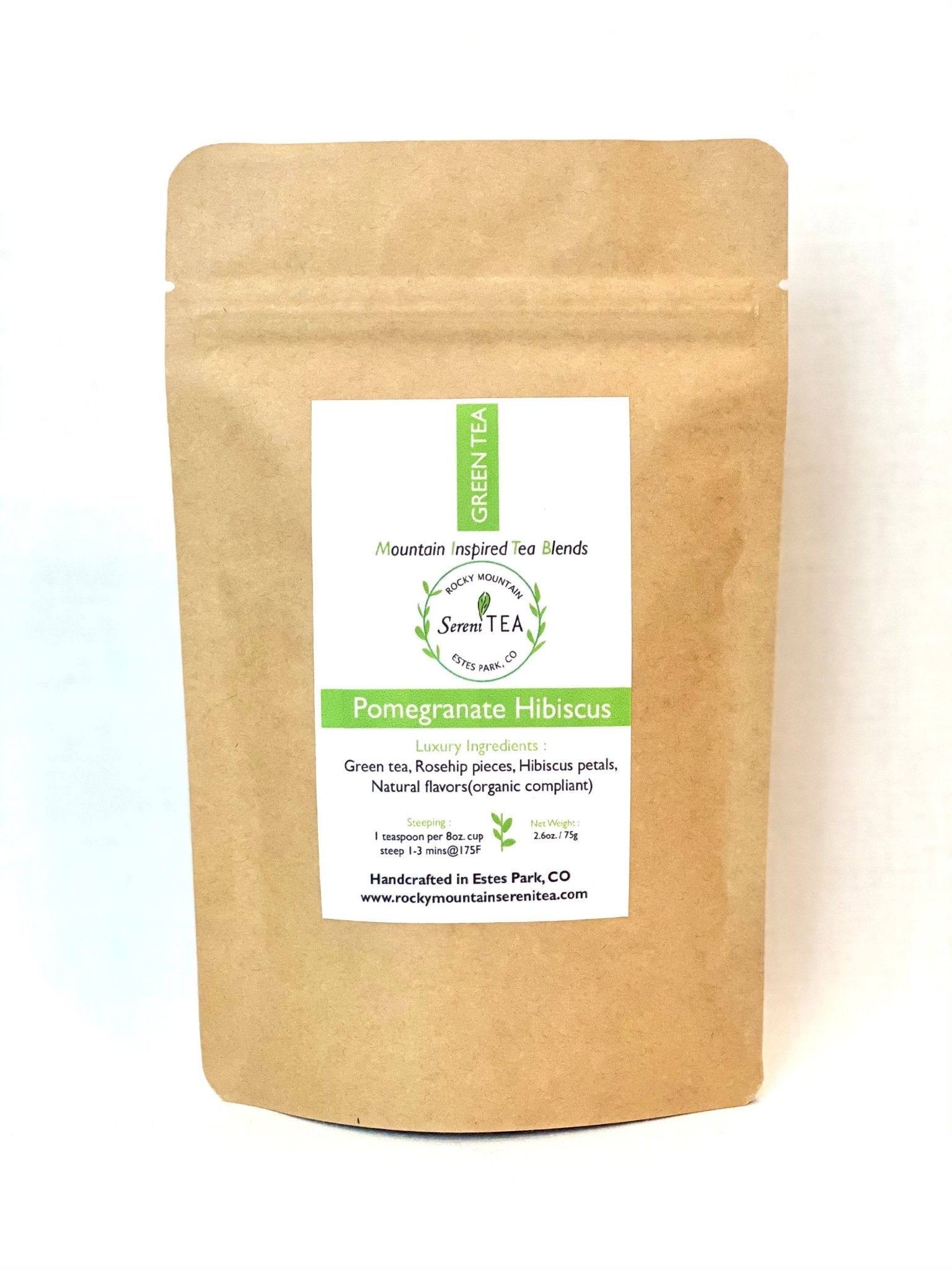 Pomegranate Hibiscus Loose Leaf Tea