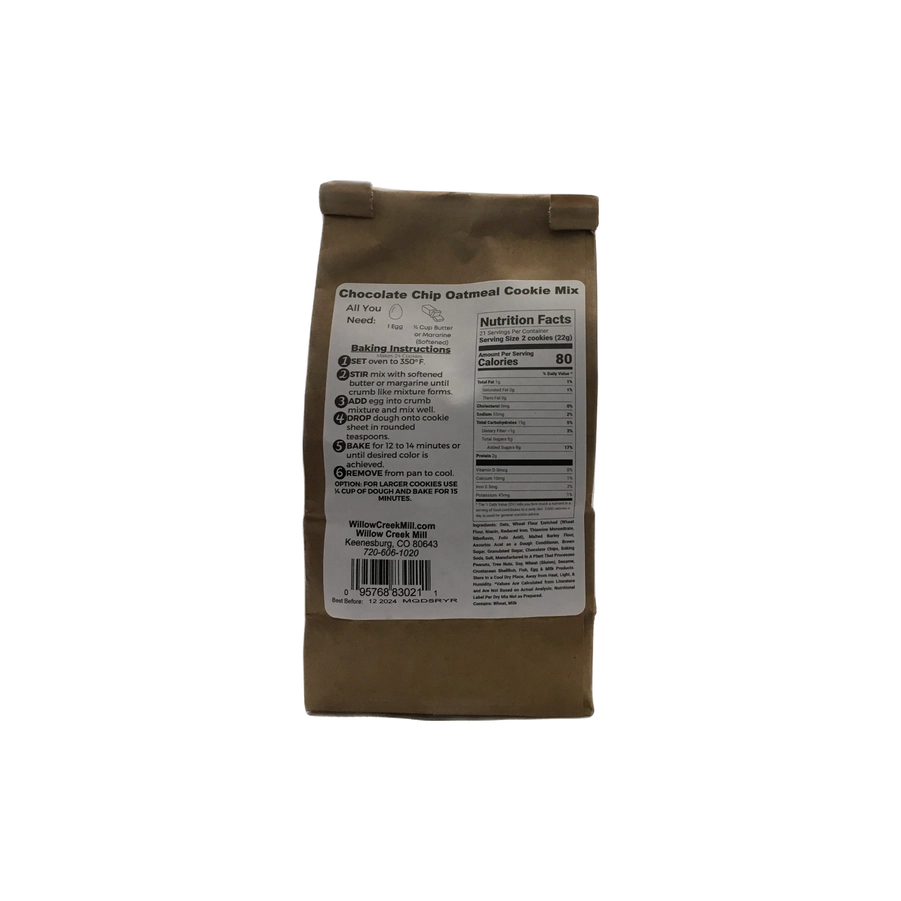 Chocolate Chip Oatmeal Cookie Mix