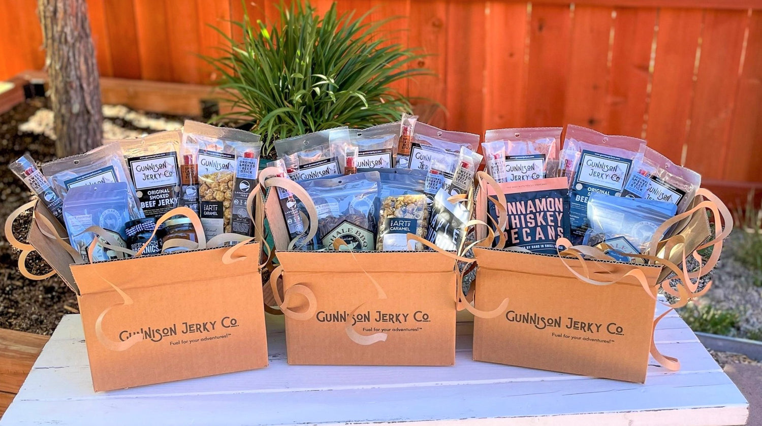 Gunnison Jerky Co Gift Boxes Banner