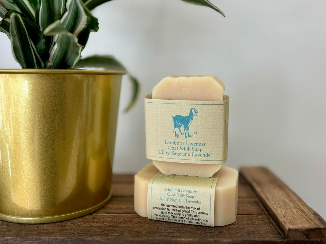 Clary Sage & Lavender Goat Milk Soap