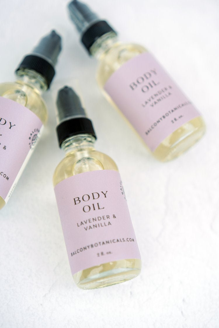 Lavender & Vanilla Body Oil