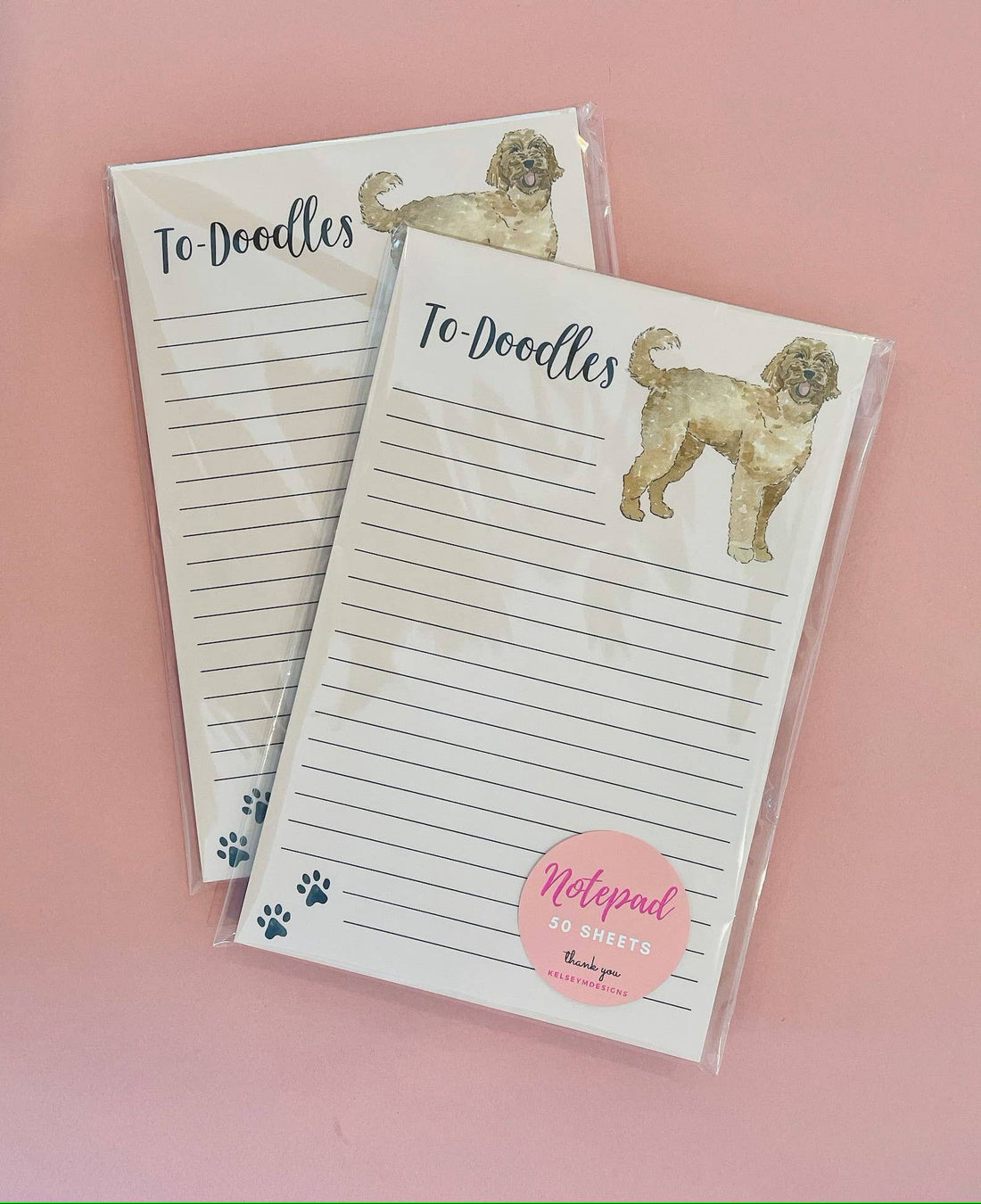 Golden Doodle Notepad
