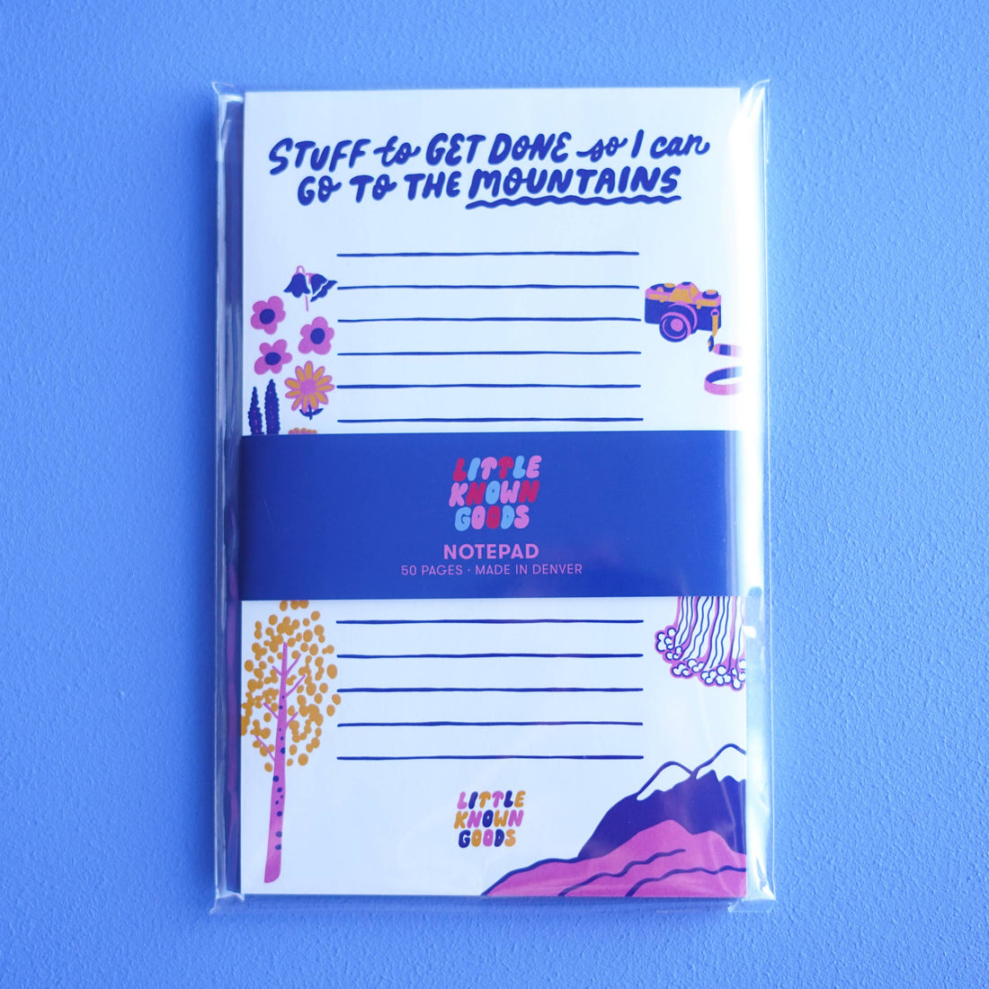 Mountains Notepad