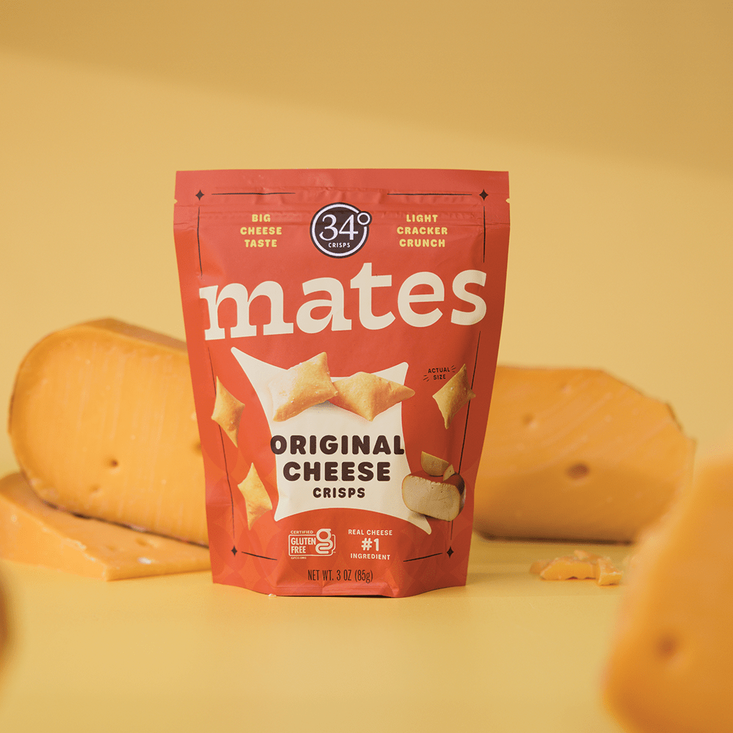 Packaged snack with &