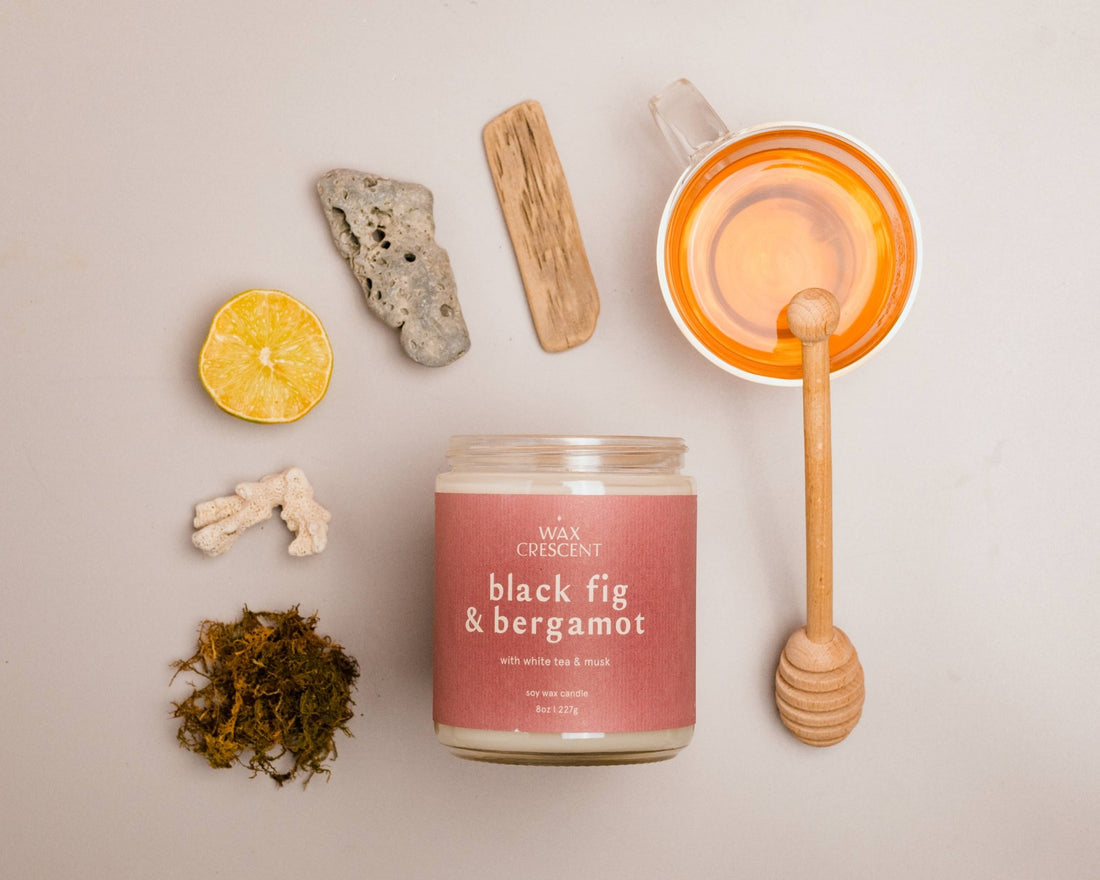 Black Fig & Bergamot Soy Wax Candle