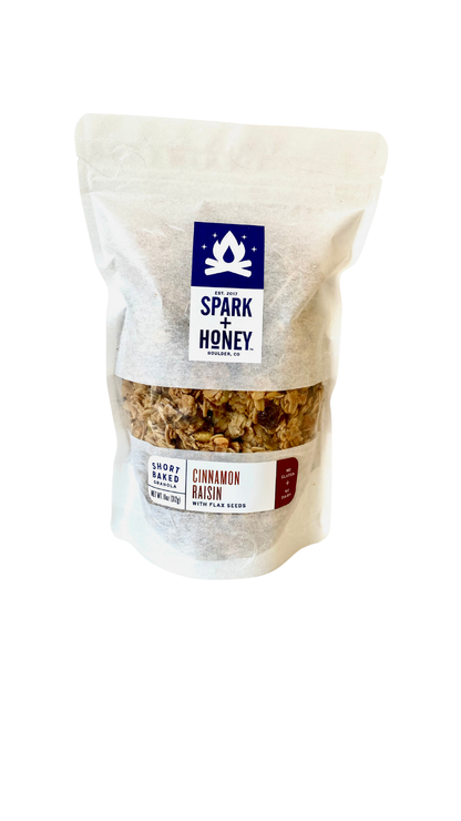 Cinnamon Raisin Flax Granola