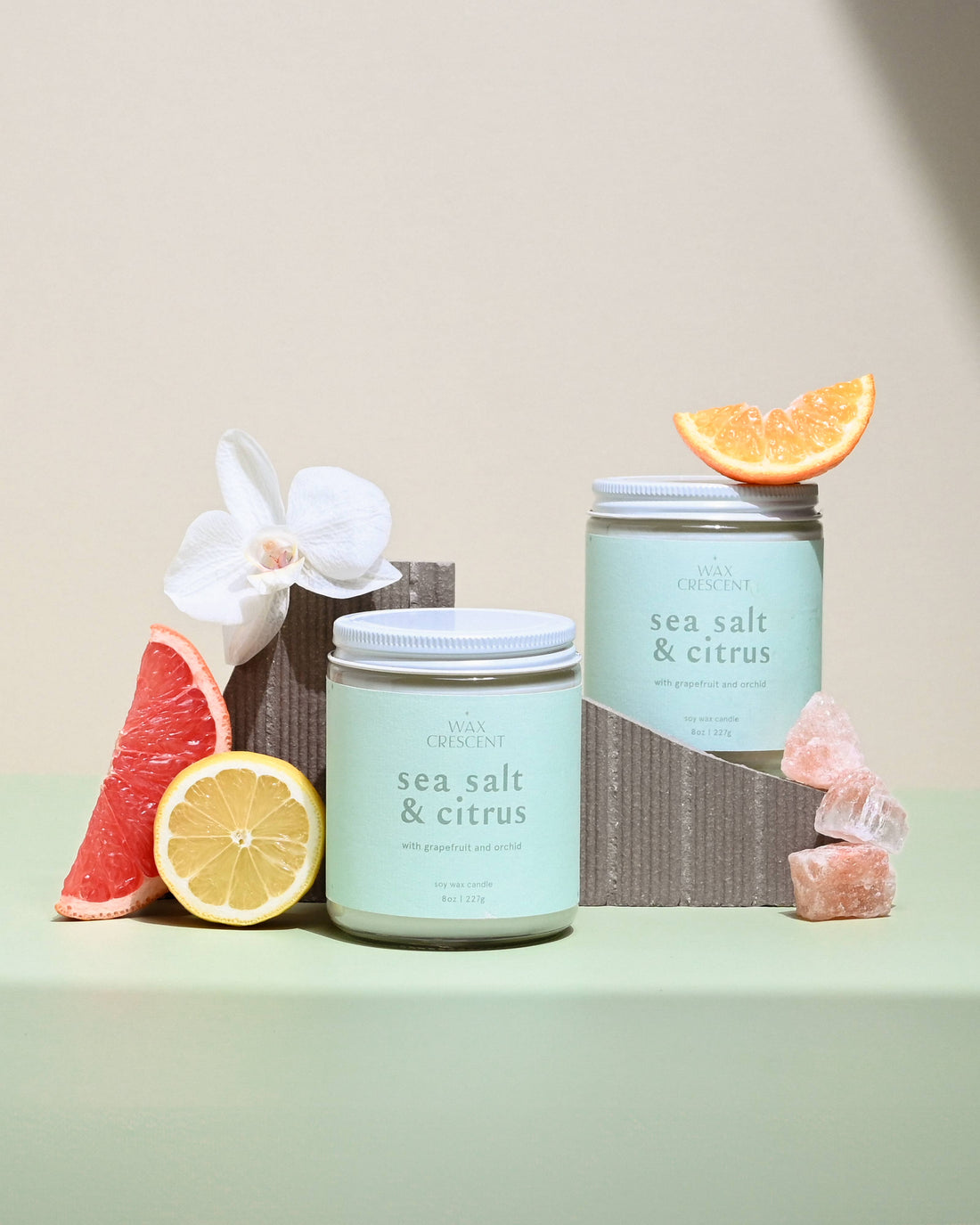 Sea Salt &amp; Citrus Soy Wax Candle