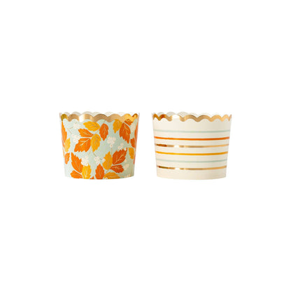 Harvest White Berries Baking Cups