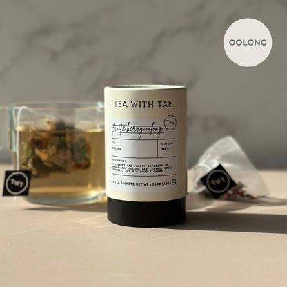 Tea packaging with &