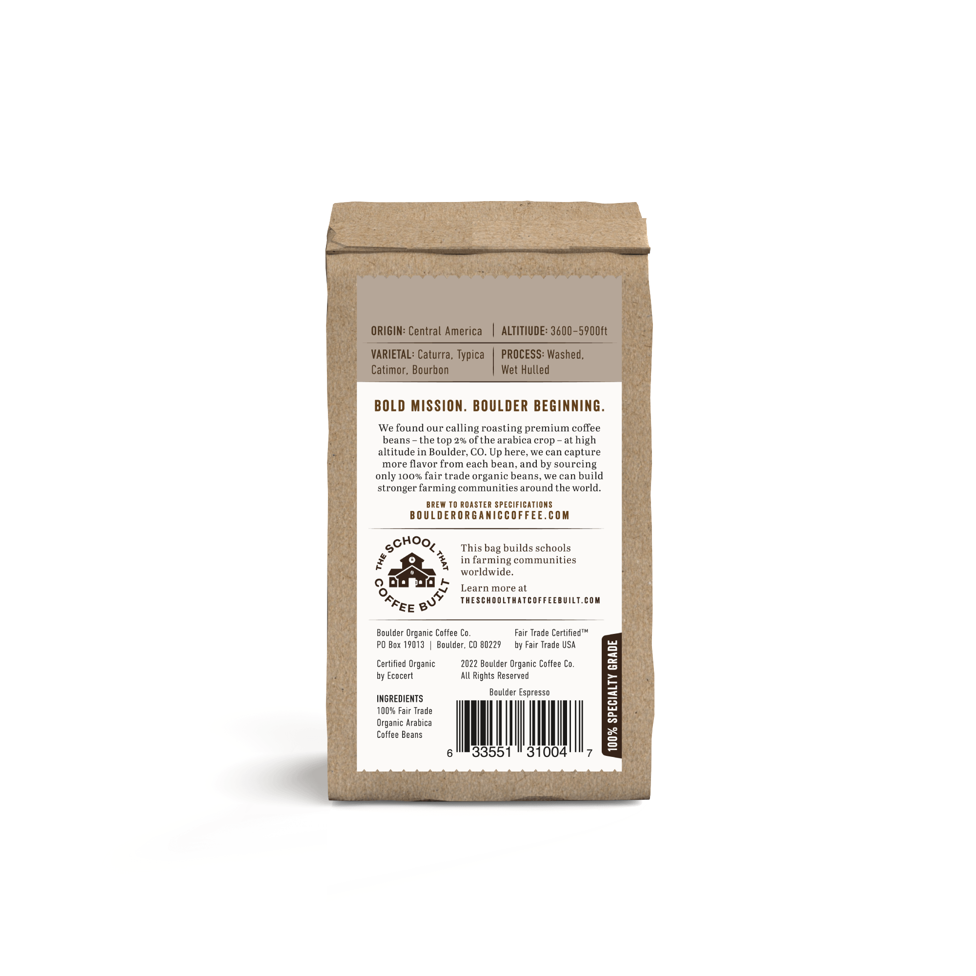 Boulder Espresso Whole Bean Coffee