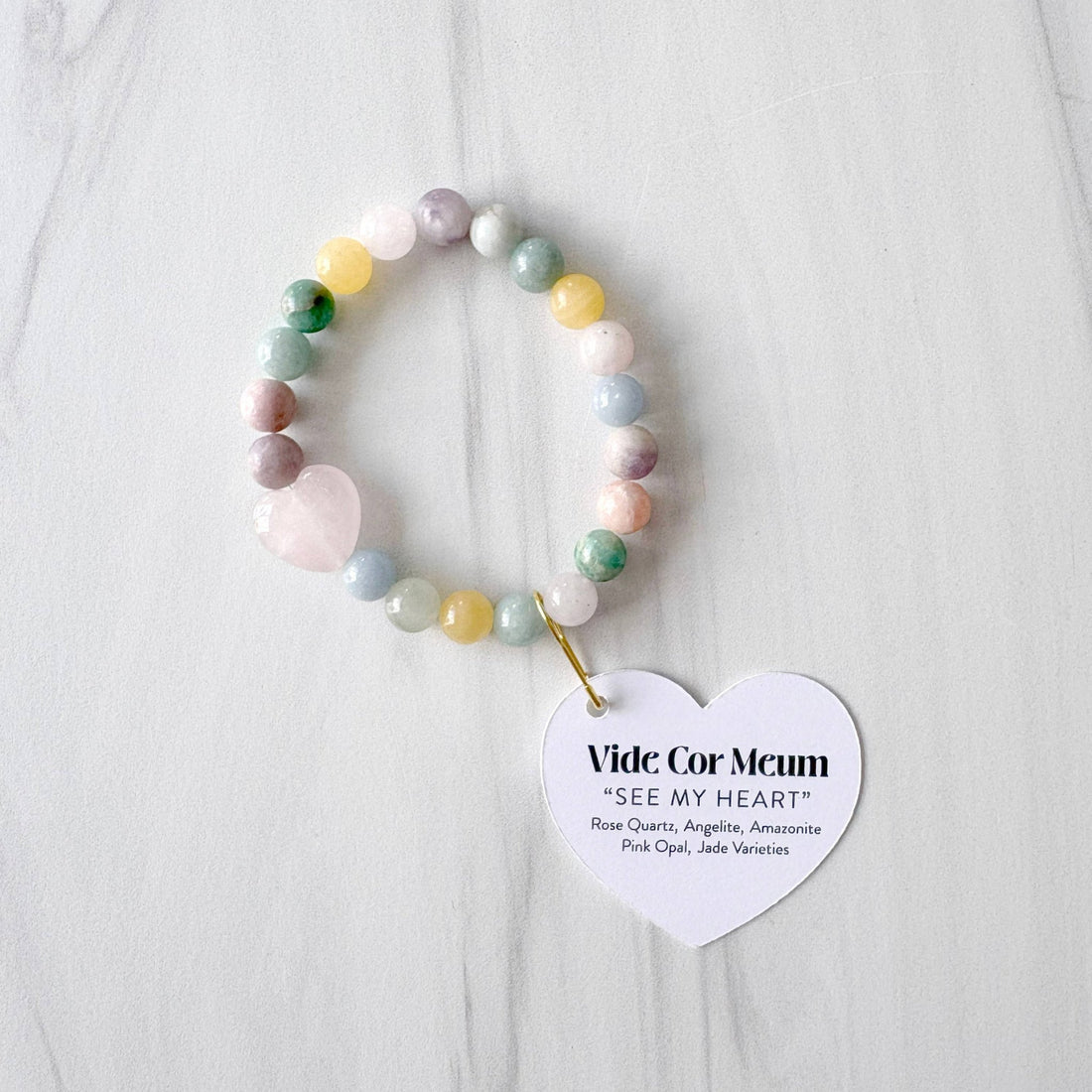 Vide Cor Meum Bracelet ("See My Heart")