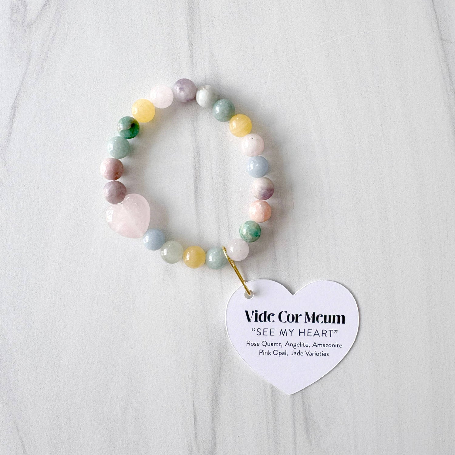 Vide Cor Meum Bracelet ("See My Heart")