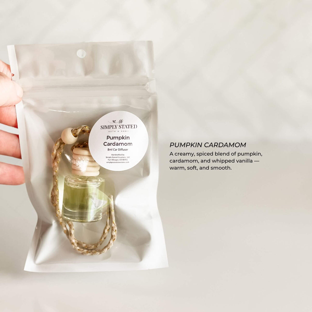 Fall Car Diffusers | Limited Edition Seasonal Scents