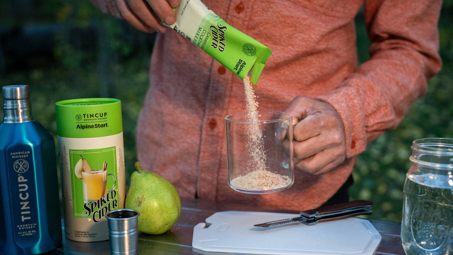 Alpine Start X Tincup Spiked Pear Cider Instant Cocktail Mix