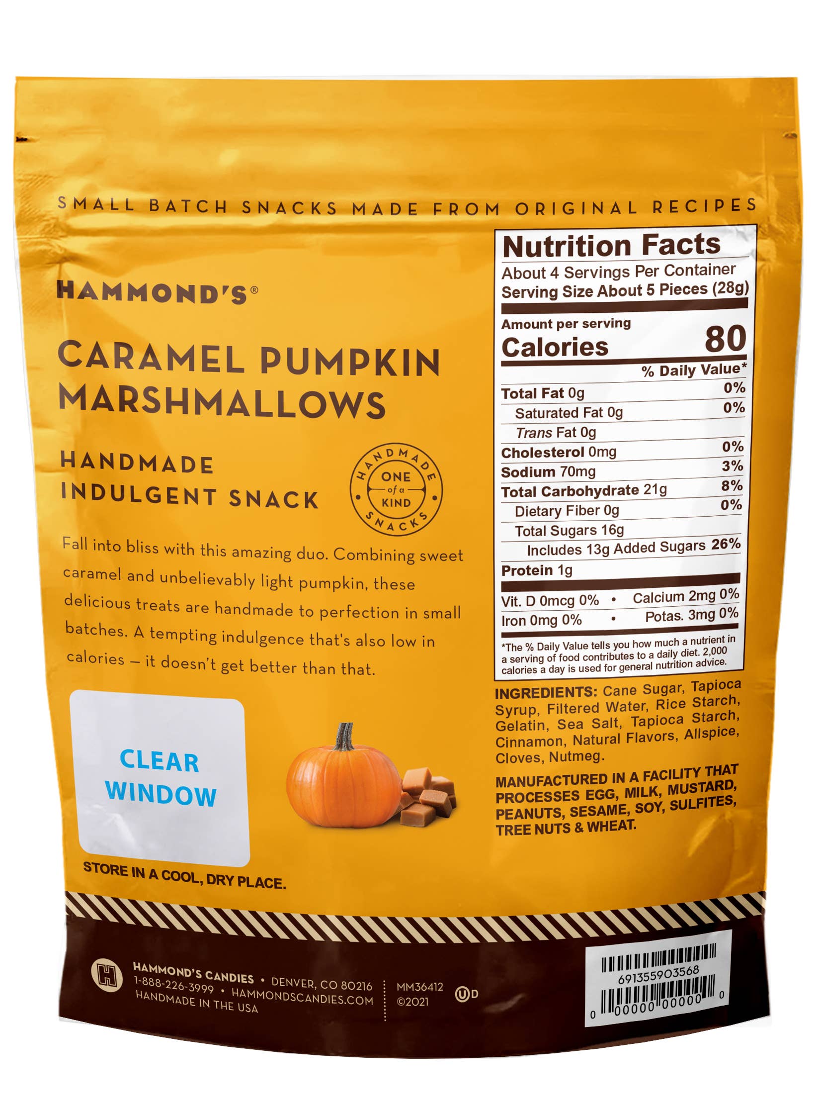 Caramel Pumpkin Marshmallows
