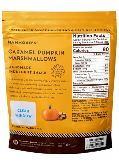 Caramel Pumpkin Marshmallows