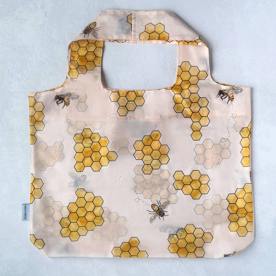 Honeybees + Comb Tote Bag