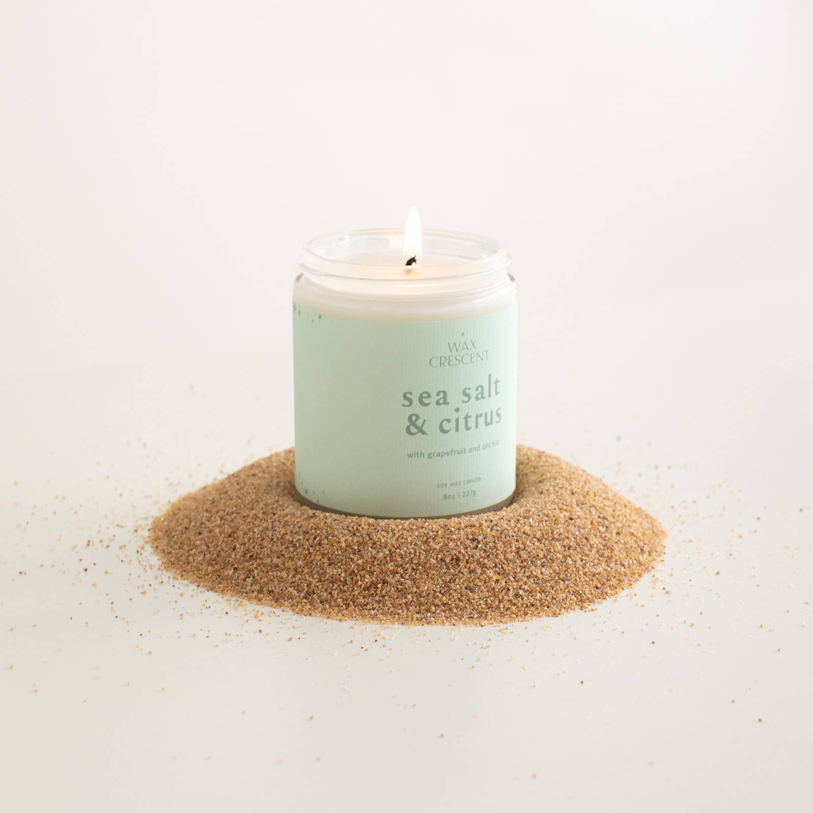 Sea Salt &amp; Citrus Soy Wax Candle