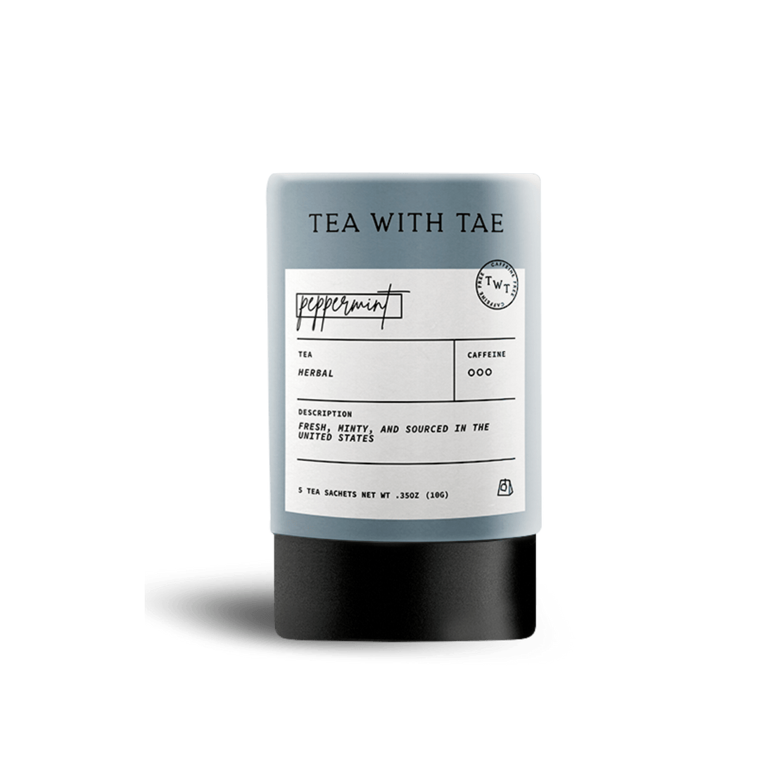 Peppermint Herbal Mini Tea Tube
