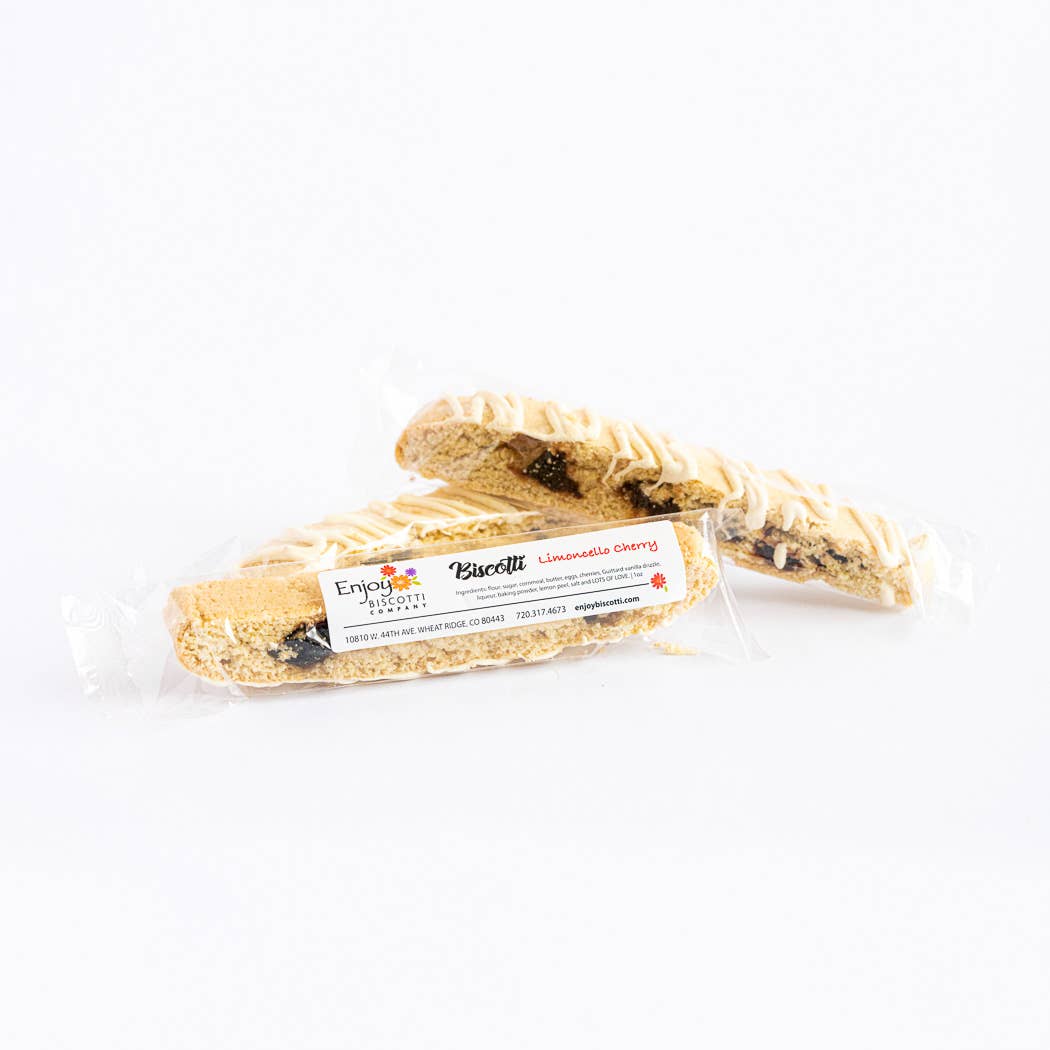 Limoncello Cherry Biscotti