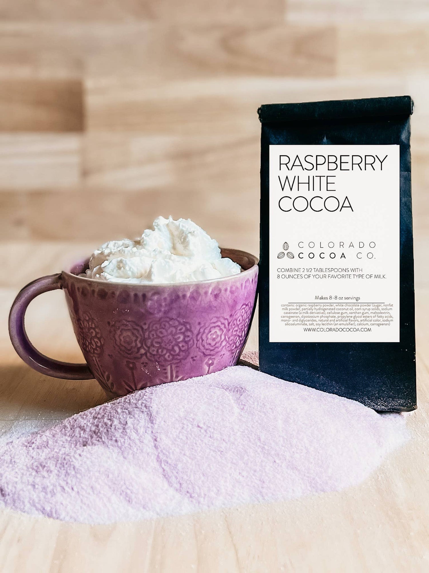 Raspberry White Cocoa