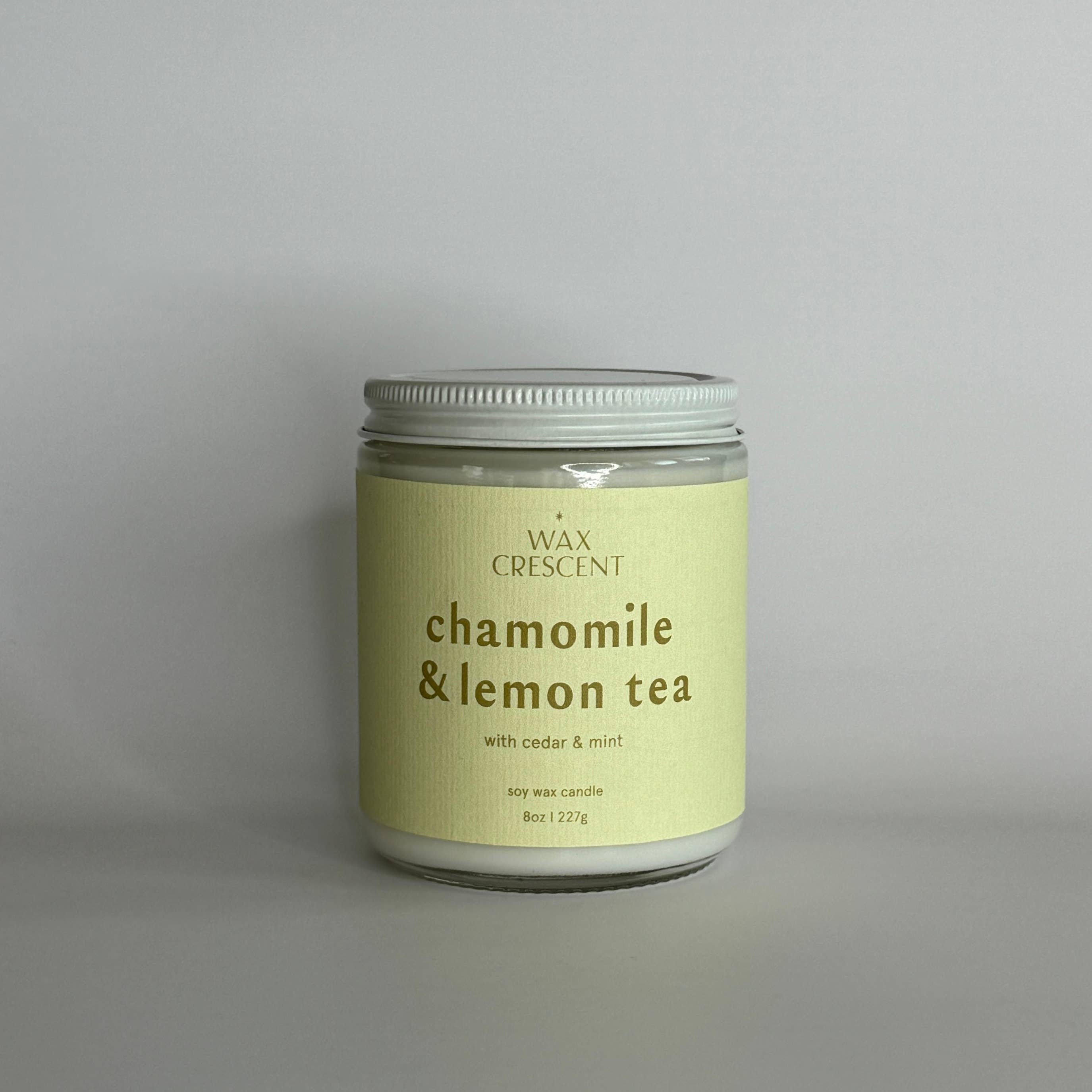 Chamomile &amp; Lemon Tea Soy Wax Candle
