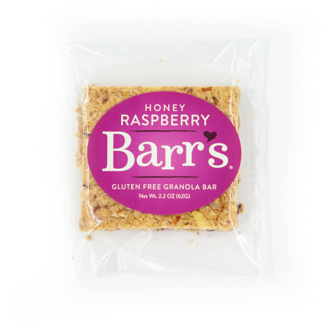 Honey Raspberry Granola Bar
