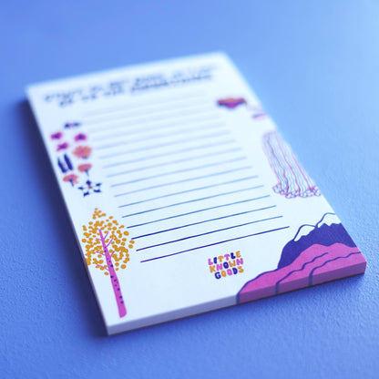 Mountains Notepad