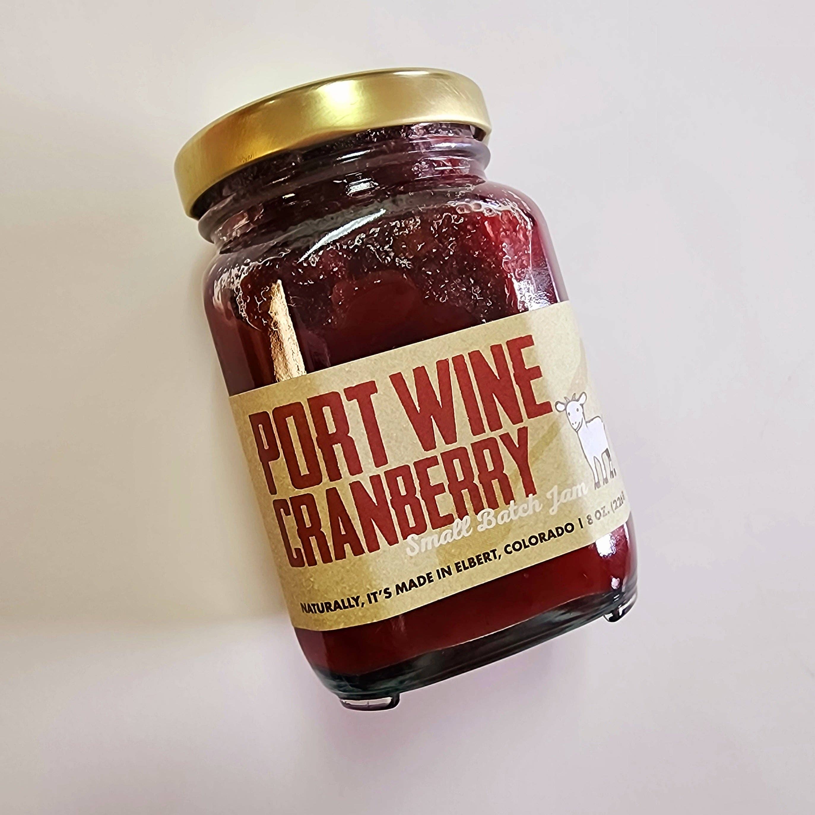 Port Wine Cranberry Jam