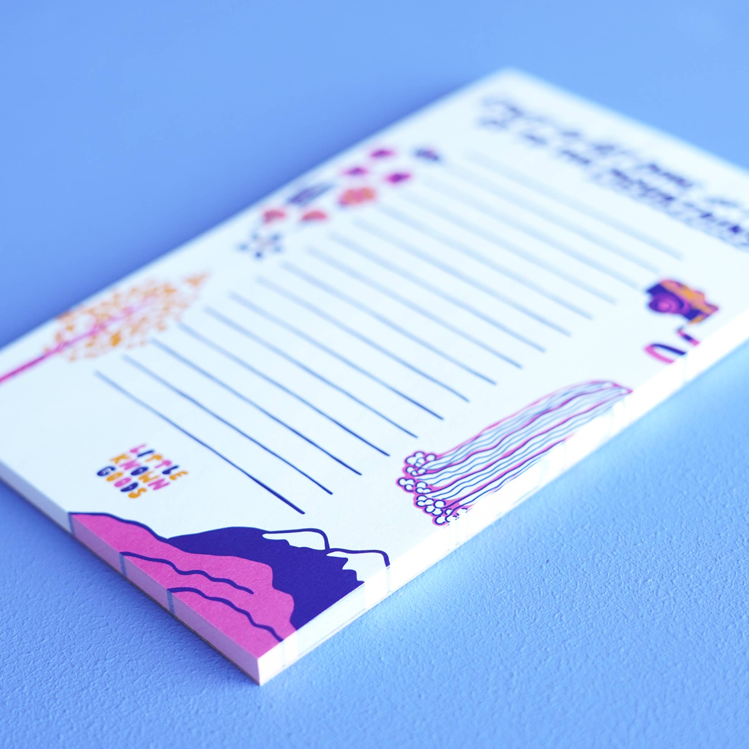 Mountains Notepad