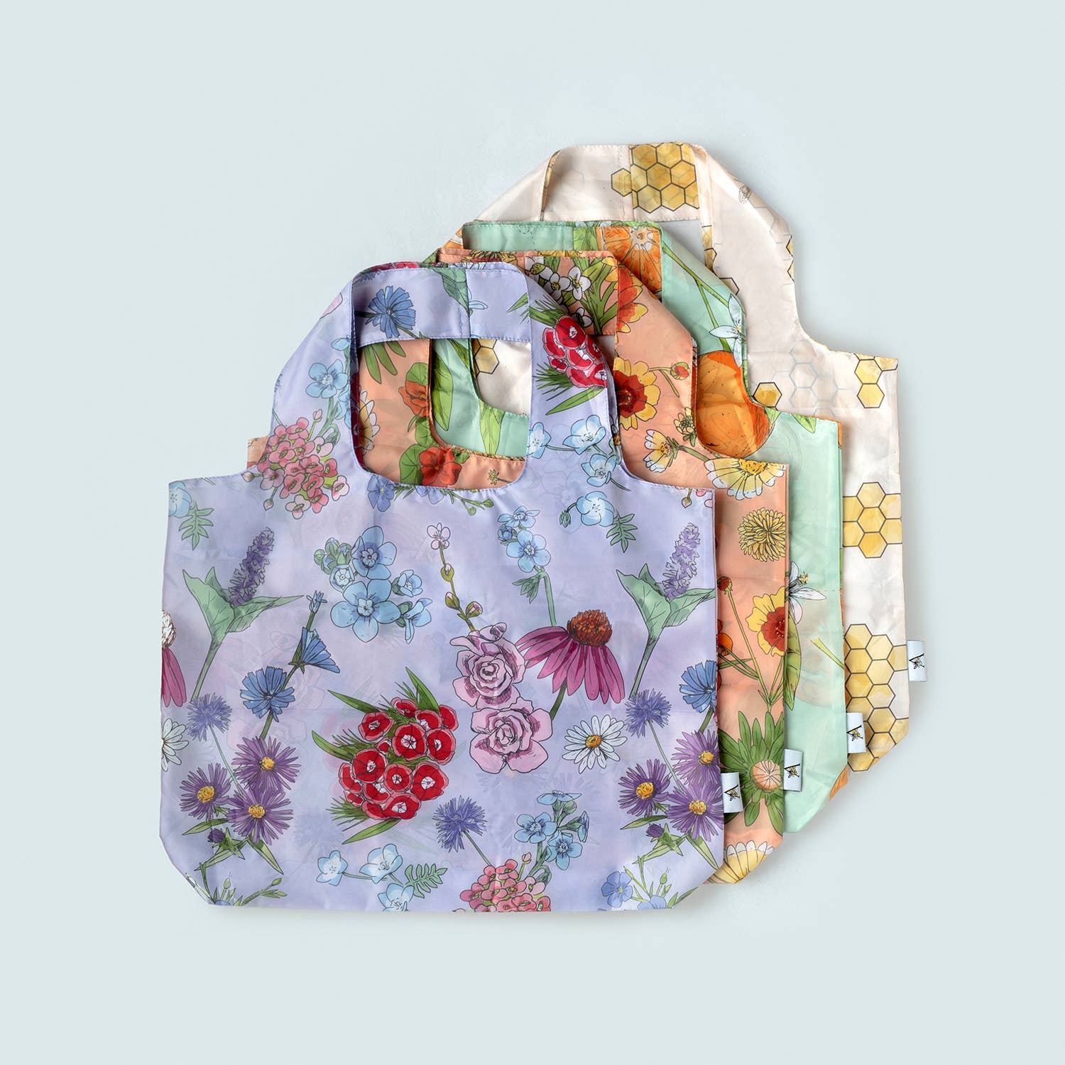 Purple Wildflowers Tote Bag