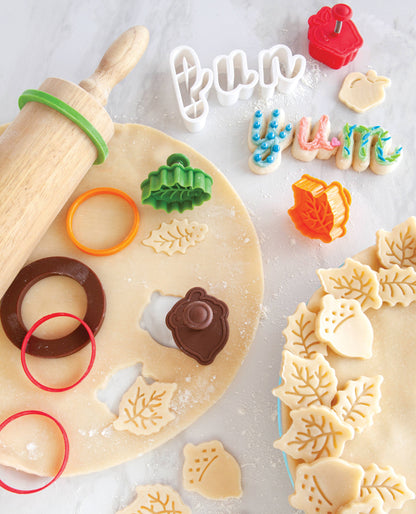 Fall Pie Crust Cutters - Set of 4