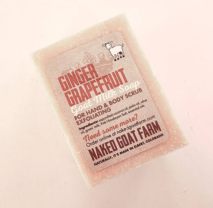Ginger Grapefruit Goat Milk Soap