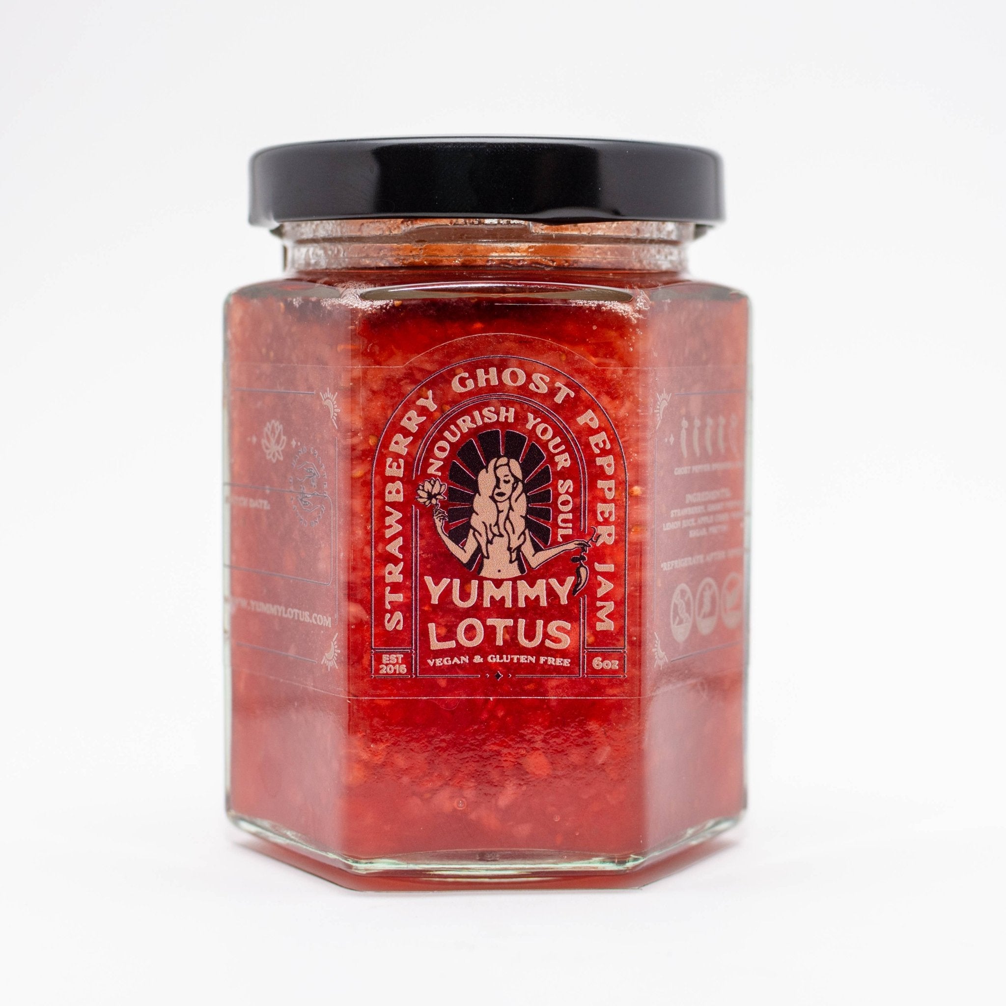 Yummy Lotus Strawberry Ghost Pepper Jam