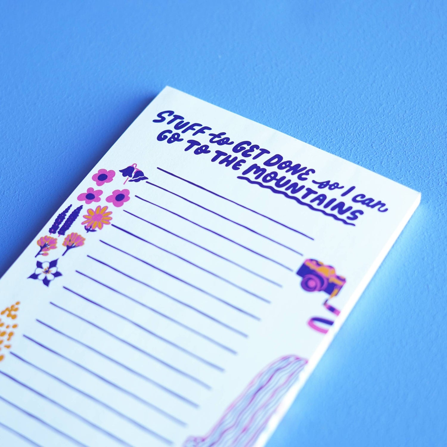 Mountains Notepad