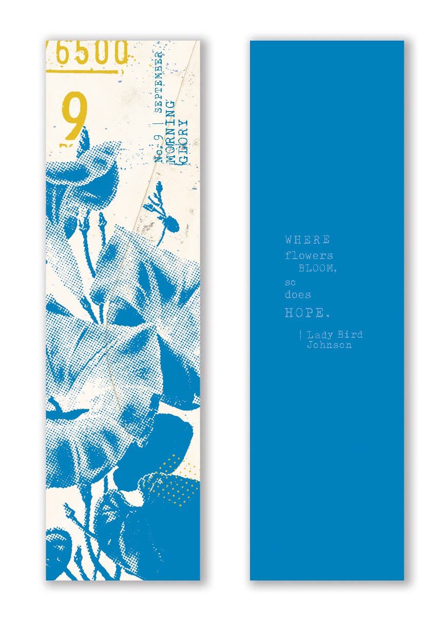 Mark the Year Bookmark Box (A Floral Bookmark for Each Month)