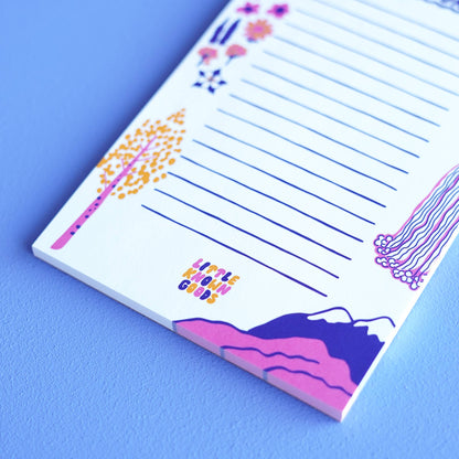 Mountains Notepad